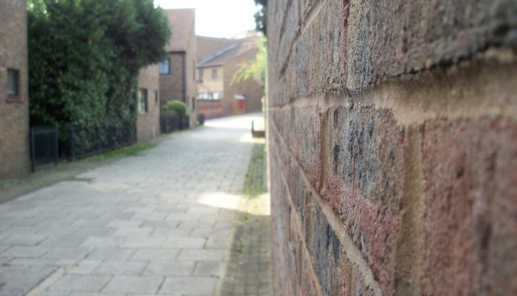 שכונה, בית, אבנים, שיכון