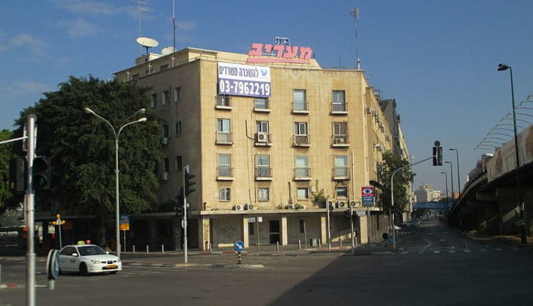 בית מעריב, בניין, תל אביב